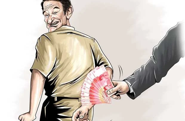 Ilustrasi pejabat terima suap