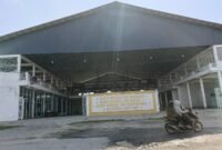 Bangunan usaha yang diduga tidak memiliki PBG, berada di Jalan Jamin Ginting LK VI Kelurahan Sirantau Kecamatan Datuk Bandar Kota Tanjungbalai