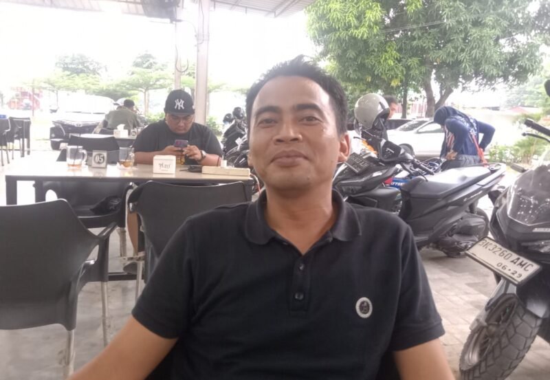 Sekretaris Jenderal (Sekjen) LSM Aliansi Jurnalis Anti Rasuha (AJAR) Syaifuddin Lubis jumat (8/8)