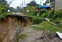 Kondisi jalan lintas Mandoge