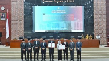 Gubsu-DPRD Sumut Teken Nota Kesepakatan KUA-PPAS APBD Perubahan 2025
