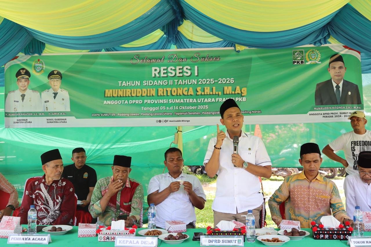 RESES Muniruddin Ritonga S.H.I., M.Ag Serap Aspirasi Warga Desa ...