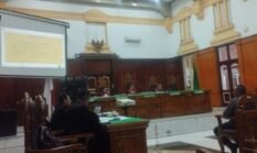 Sidang Korupsi Vidio Profil kabupaten Karo di Tunda, Hakimnya Mogok Sidang