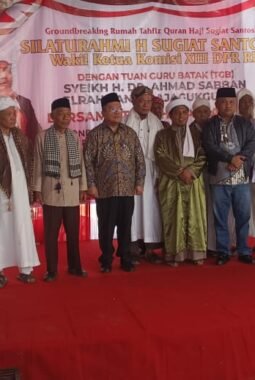 Silahturahmi Wakil Ketua Komisi XIII DPR RI dengan Tuan Guru Batak: Dorong Pembangunan Tahpis Al-Qur’an