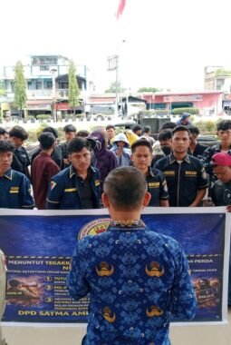 Satma AMPI Geruduk Kantor Bupati, Minta Pemkab Asahan Selektif Berikan Izin THM