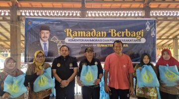 Ramadhan Berbagi, Kemenimipas Salurkan 5.000 Paket Bantuan