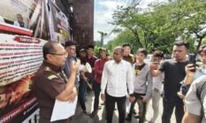 Aliansi BEM Sumut Demo Kajatisu Terkait Dugaan Korupsi Amsal Sitepu