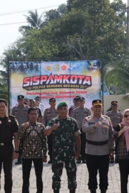 Senkom Sergai Apresiasi Simulasi Sispam Kota Penanganan Aksi Unjuk Rasa