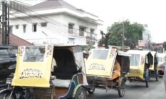 Branding 100 Becak Mortar Utama Perkuat Identitas Kota Medan