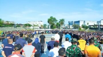 Pemko Medan Gotong Royong Bersihkan Stadion Teladan, Sambut Piala AFF U-19 2026