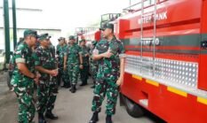 Pangdam I/BB Tinjau Kesiapan Satuan dan Inovasi Pengolahan Limbah Plastik di Paldam I/BB