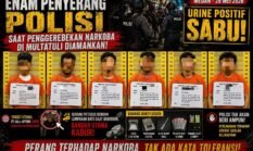 6 Orang Penyerangan Polisi Penggerebekan Multatuli Medan Diamankan