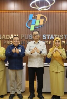 Kunker Plh Wali Kota Tanjungbalai Ke BPS Sumut Bahas Sinkronisasi IKK 