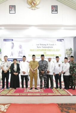 Pemko Tanjungbalai Bersama Forkopimda upah-upah WaliKota  Mahyaruddin Salim 