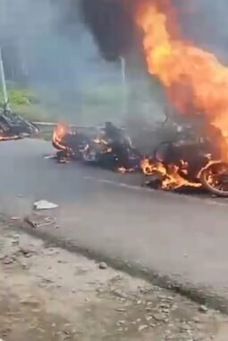 Puluhan Motor dan Truk Dibakar, Buntut Konflik Lahan di Sergai