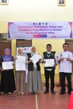 Halal Center Mathla’ul Anwar Sumatera Utara Perkuat Kualitas P3H di Kabupaten/Kota Pulau Nias
