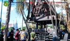 Walkot Rico Janji Segera Perbaiki Replika Rumah Bolon yang Terbakar