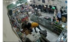 Perampok Bersenjata Tajam Gasak Uang BRI Link di Sei Rampah, Aksi Terekam CCTV