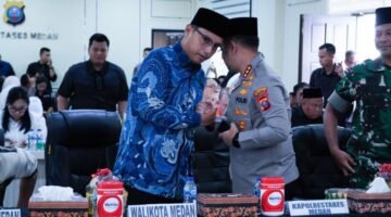 Doa Bersama HUT Bhayangkara, Rico Waas Suarakan Semangat ‘Medan untuk Semua