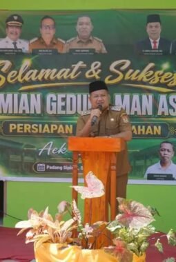 Warga Aek Ladong Kini Bisa Bersekolah Di MAN 3 Asahan