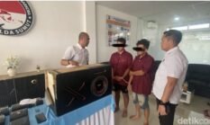 Sembunyikan 25 Kg Sabu dalam Speaker Mobil, 2 Kurir Asal Aceh Ditangkap
