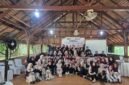 Keterangan foto : Mahasiswa FKIP Universitas Al Washliyah Medan bekerja sama dengan Penerbitan Erlangga menyelenggarakan seminar terkait fungsi san manfaat program AI, lokasi Oudbond Kebun Ladang Deliserdang..Foto/dokumen (Wina Wulandari)