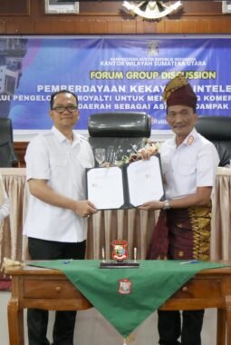 Pemko Tanjungbalai dan Kemenkum Sumut Teken Kerja Sama untuk Lindungi Karya Kreatif dan Logo “Kerang”