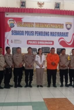 Polres Simalungun dan Pemkab Gelar Simulasi Penanggulangan Bencana dan Kebakaran untuk Bhabinkamtibmas