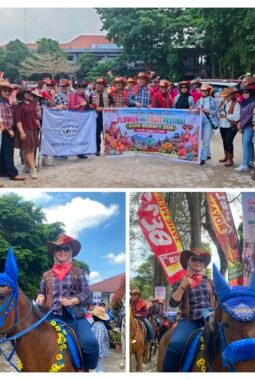 Meriah! Ribuan Warga Padati Festival Buah dan Bunga 2026 di Berastagi