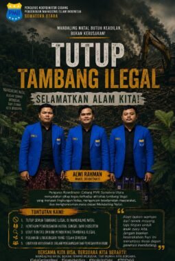 PKC PMII Sumut Minta Satgas PETI Madina Bertindak Tegas