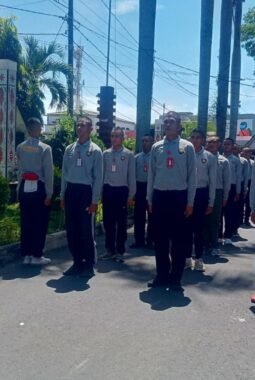 Dilatih TNI-Polri Selama 60 Hari, 57 Pelajar Siantar Siap Kibarkan Merah Putih