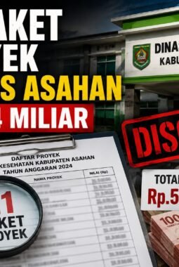 21 Paket Proyek Dinkes Asahan Rp.5,4 Miliar Disorot