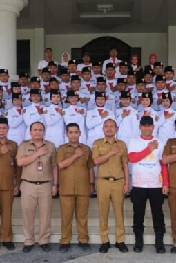 Wali Kota Tanjungbalai Dorong Paskibraka Jadi Pemimpin Masa Depan yang Berprestasi