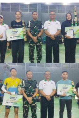 SMK Nusantara dan Tim Ranger Juarai Open Turnamen Voli Piala Dandenpom 1/5 Cup 2026