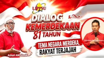 Dialog Kemerdekaan 81 Tahun, Sutrisno Pangaribuan Sebut Rakyat Terjajah Namun Di Paksa Bahagia