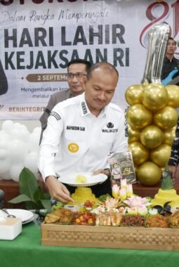 Walikota Tanjung Balai Bersama Forkopimda Hadiri Syukuran Hari Lahir ke 81 Kejaksaan RI