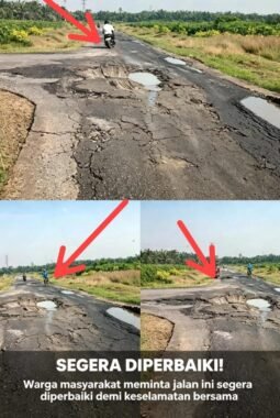 Dilema Proyek, Jalan Yang Rusak diPerbaiki Namun Jalan Lama Yang Baik Jadi Malah Rusak Akibat Truk Material di Tanjung Garbus II