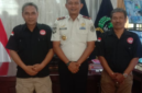 Foto : dari kiri ke kanan Datok Arifin (Ketua FPII Sumut), Fonika Affandi, Amd.IP,SH.MH (Kalapas), Rudi Swaren (sekretaris FPII Sumut 