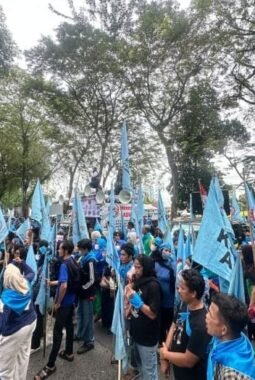 Unjuk Rasa di DPRD Sumut, Gerindra Janji Kawal Aspirasi