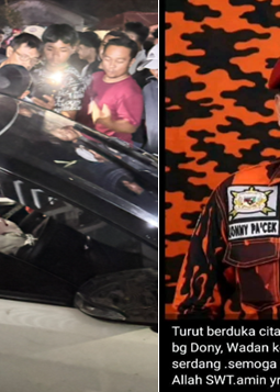 BREAKING: Bentrok Dua Kelompok Pemuda di Tanjung Morawa Pecah, Satu Orang Diduga Kena Tembak di Leher