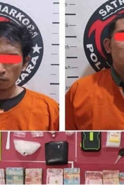 Polres Batu Bara Tangkap Dua Terduga Pengedar Sabu, Sita 111 Gram dan Uang Rp127 Juta