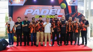 Zakiyuddin Harahap Buka Padel Cup 2026,Ajak Pemuda Pancasila Perkuat Kegiatan Positif