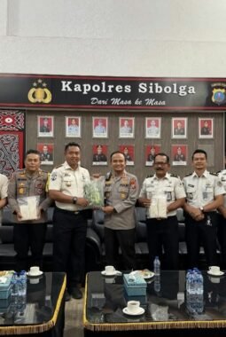 Perkuat Sinergi Antar-APH, Kalapas Sibolga Kunjungi Polres Sibolga