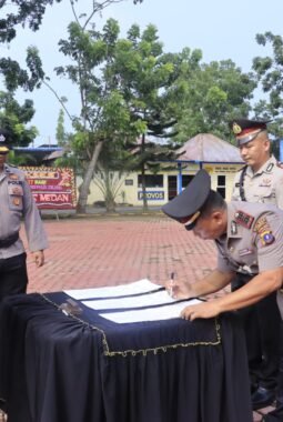 Tiga Pejabat Strategis Polres Langkat Berganti