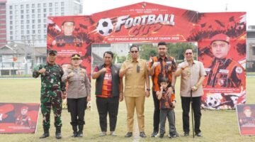 Walikota Medan Hadiri Pembukaan Turnamen Football Cup Hut ke-67 Pemuda Pancasila
