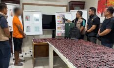 Polisi Bongkar Gudang Vape Narkoba di Bandar Setia, 1.152 Unit Disita