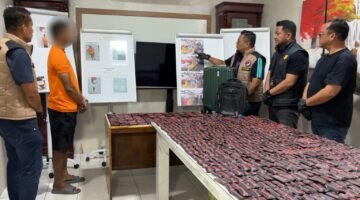 Polisi Bongkar Gudang Vape Narkoba di Bandar Setia, 1.152 Unit Disita