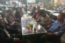 Foto: 7 Ketua PAC PPP Medan saat berkumpul memberikan pernyataan sikap, Sabtu (23/10/26)