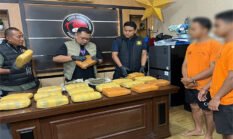 Satresnarkoba Polrestabes Medan Tahan Dia Pemuda Simpan 18 Kg Ganja Siap Edar