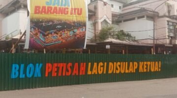 Plank PBG Pembangunan Groundbreaking Block Petisah Medan Tak Nampak Publik
